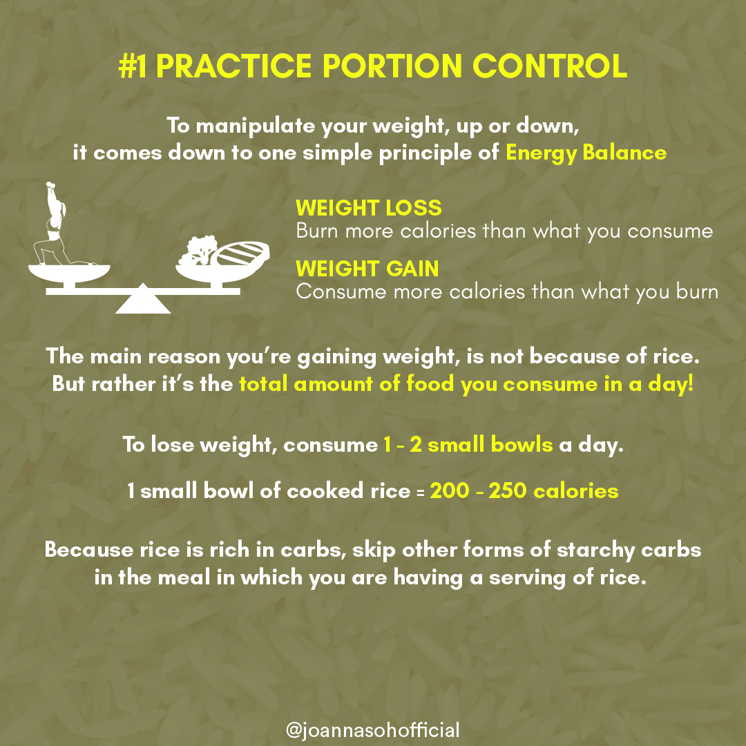 How to Eat Rice & Still Lose Weight!